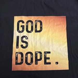God is Dope T-shirt NWT graphic tee